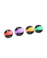 Medicine Ball avec poignée 6 kg Noir et Violet GetFit GF162