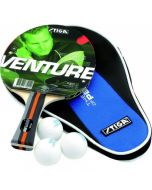 Ping Pong Venture WRB set 1 raquettes et 3 balles + étui STIGA