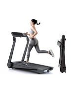 Tapis roulant Tecnofit TFX 1.7 Slim Application Bluetooth peu encombrante avec moniteur de fréquence cardiaque inclus 