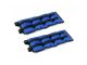 Couple Bracelets de Cheville Bracelets Bleu Enerfit 1.5 kg + 1.5 kg total 3 kg TecnoFit / Enerfit Professional Cod.MDK-101-26-1.5KG