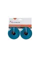 Paire de roues en polyuréthane bleu 70x50 mm avec roulements Abec7 pour Longboard Drop Pacific Nextreme Cod.GRG-130