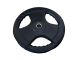 Disco Peso Gommato 20 kg 3 Maniglie Foro 30 mm 