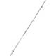 Barre GetFit GF139 180 cm chromée avec vis