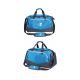 Petit sac de sport de couleur bleu et gris GetFit GFB001
