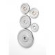 Plaque de poids en chrome 15 kg 28 mm BESCOMO IR91004-15