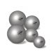BALLE 'TONING BALL PILATES' EFFEA kg. 1 art. 821/1