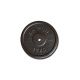 Trou de disque en fonte noire haute puissance 25mm15kg