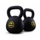Caoutchouc ergonomique KETTLEBELL 16kg Noir ZIVA JOHNSON