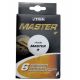 Pack de 6 balles master ABS blanc STIGA (1 étoile)