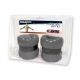 Paire de bracelets / chevilles SMILE & FIT pesant 1 kg pièce CHÊNE