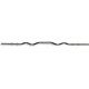 CANNE BARBELL KURLING - Coudée, pleine, diamètre 25 mm, kg 5,2 CHÊNE