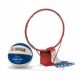 BASKET LEAGUE - Set de basket composé de: ballon, panier réglementaire et filet tricolore ROVERA