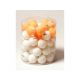 ER. BOX Top QLY - 60 balles de Ping Pong (40 blanches + 20 jaunes) CHÊNE