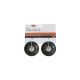Paire de roues noires 54x30 mm pour patins 2 en 1 REVERSE NEXTREME