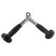 Tunturi 14TUSCL256 Gym Equipment - Canne pour l'entraînement des triceps avec du caoutchouc
