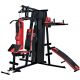 Gym multi-stations HOME GYM gym ST 5200 - ST 5250 3 stations avec pile de poids de 95 kg et sac de boxe