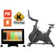 Enerfit Vélo Spin Electro Magnétique SPX 9900 Volant 25 Kg Écran Tactile 16 Pouces Android